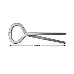 Testeur de sabots en acier inoxydable de haute qualité pour chevaux - Taille 13 pouces, instruments vétérinaires autoclavables, fabricant - Product Image 2