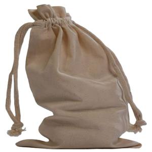 100% Organic Linen Cotton Drawstring Bag Eco-Friendly Small Canvas Reusable Canvas Bags Recyclable Affordable for Promotional - Product Image 2