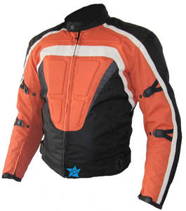 Chaqueta de Motocicleta Transpirable de Verano para Tallas Grandes, con Armadura CE Extraíble, de Alta Visibilidad, en Textil Cordura - Product Image 6