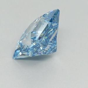 Diamante azul de corte princesa de lujo, cultivado en laboratorio, certificado por IGI, diamante azul suelto para anillo de compromiso personalizado de 1 a 5 quilates VVS VS VS2 - Product Image 4