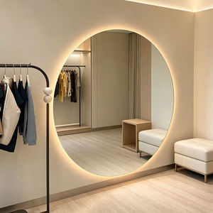Miroir de salle de bain mural Daystar Trade moderne à LED rétroéclairé avec interrupteur tactile, grand format éclairé pour salle de bain, chambre et salon - Product Image 3