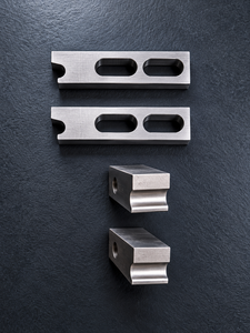 Écrou d'accouplement hexagonal auto-serrant entièrement fileté en acier inoxydable poli AL6063 Classe 4, usiné CNC, filetage impérial à droite - Product Image 1