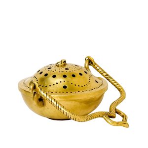 Soporte de incienso de latón con asa para Puja, soporte decorativo de latón para varillas de incienso tradicionales, ideal para el hogar, el templo o como regalo. - Product Image 4