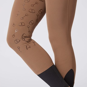 Pantalon d'équitation extensible 4 directions de haute qualité, leggings, collants, vêtements d'équitation en tissu technique au toucher doux - Product Image 3