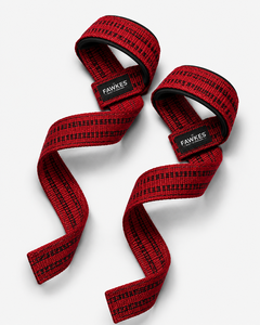 สายรัดยกน้ำหนัก Fawkes สีแดง ไนลอน กันลื่น อุปกรณ์ยกน้ำหนักสำหรับยิม แบบ unisex ปิดแบบสวมใส่ได้ ขายดี ระบายอากาศได้ดี ปี 2026 - Product Image 1
