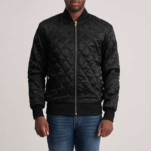 Wholesale Custom Women's <b>Plus</b> <b>Size</b> Satin Windbreaker <b>Jacket</b> <b>Waterproof</b> Knitted with Breathable Zipper Closure Winter XL - Product Image 1