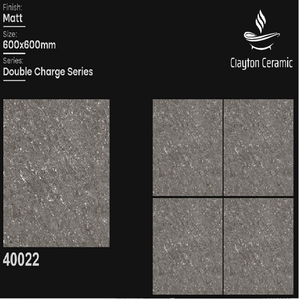 Azulejos de Porcelana de Lujo Premium 600x600mm Antideslizantes y Resistentes al Desgaste de CLAYTON CERAMIC Hechos en India - Product Image 2