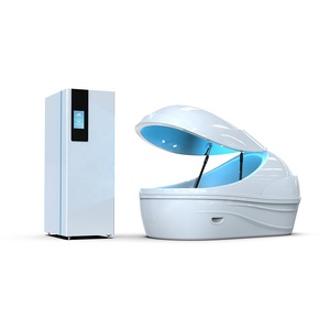 High Quality Large-Sized Yellow Synthetic Leather Float Pod Modern <strong>Sensory</strong> <strong>Deprivation</strong> <strong>Tank</strong> Foaming Spa Center Massage Relax Gym - Product Image 1