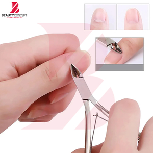 อุปกรณ์ทำเล็บมือและเล็บเท้า OEM สำหรับกำจัดหนังกำพร้า ราคาขายส่ง พร้อมโลโก้ของคุณเอง ผู้จัดจำหน่ายที่ดีที่สุด ที่ตัดหนังกำพร้าสแตนเลส - Product Image 4