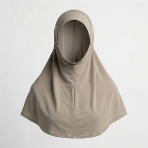 Hiyab Instantáneo de Jersey Premium Personalizado, Gorro Interior Elástico Suave, Turbante Femenino, Pañuelo Tradicional, Moda Musulmana para Mujer - Product Image 1