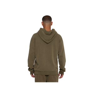 Sudadera con Capucha Extra Grande para Hombre, 450 GSM, Color Sólido, Felpa de Algodón, Estilo Casual, Diseño con Bolsillos, Corte Regular, Otoño - Product Image 4