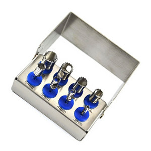 Kit de 8 Piezas para Implantes Dentales Manuales con Empuñadura Ergonómica, Hecho de Acero Inoxidable Alemán de Grado Médico, Reutilizable para Injertos Óseos - Product Image 4