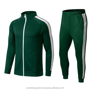 Ensemble de veste de sport décontractée de style nouveau pour hommes, survêtement de football, uniforme d'entraînement, polyester/nylon, léger et respirant - Product Image 1