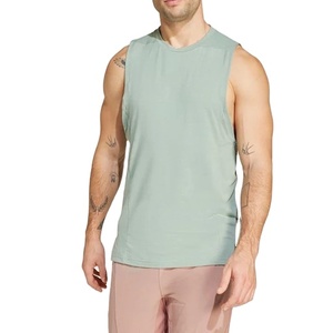 Débardeur léger de performance pour hommes, respirant, couleur personnalisable pour la course à pied, la gymnastique, l'entraînement de haute intensité, taille plus - Product Image 1