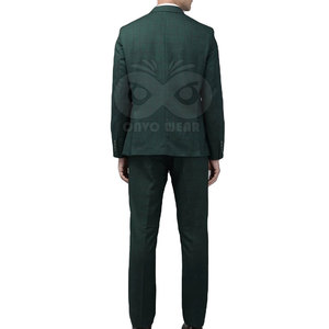 Traje de 2 Piezas para Hombre al por Mayor, Blazer y Pantalones Formales para Negocios, Corte Entallado, Ropa para Bodas y Fiestas - Product Image 4