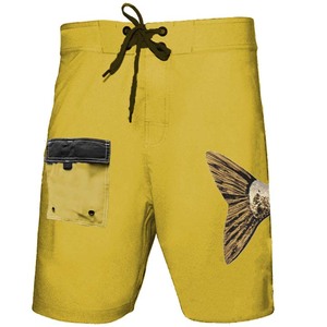 Shorts de bain décontractés personnalisés pour hommes - Imperméables, respirants, séchage rapide, impression numérique, écologiques, avec cordon de serrage - Product Image 4