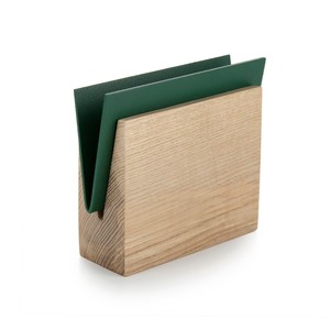 Porte-boîte à mouchoirs en bois élégant et personnalisable 13x10x5 cm, style nordique, organiseur - Product Image 2