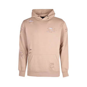 Sudadera con Capucha Oversize Personalizada Estilo Urbano, de Algodón Mezclado con Forro Polar, Transpirable y Ecológica, para Hombre, Venta al por Mayor, Invierno - Product Image 1