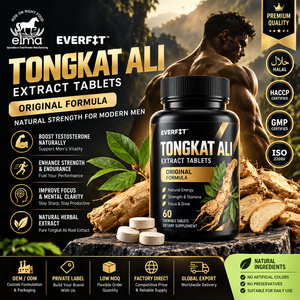 Café Instantáneo Amargo con Ginseng y Tongkat Ali de Malasia, Aroma Intenso para Hombres, en Sobres, Etiqueta Privada, Proveedor Mayorista OEM - Product Image 1