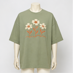 <b>Men's</b> Oversized Custom Digital Printing Graphic <b>T</b>-<b>Shirt</b> 100% Cotton Knitted Short Sleeve Quick Dry Design TSA-SPT-0006 - Product Image 1