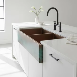 copper sink luxury finish india copper washbasin handmade india copper <b>basin</b> export supplier india copper sink premium - Product Image 1