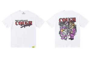 เสื้อยืดโอเวอร์ไซส์ผ้าคอตตอนหนา 100% พิมพ์ลายโลโก้ดีไซเนอร์แฟชั่นฤดูร้อนปี 2026 สำหรับผู้ชาย เสื้อยืด unisex คุณภาพสูง - Product Image 5