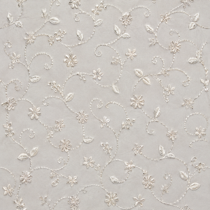 <b>Top</b> Selling Natural Crepe Silk Fabric Heavy Beads <b>Sequins</b> Hand Embroidery for Bridal and <b>Party</b> Wear Available at Factory Price - Product Image 3