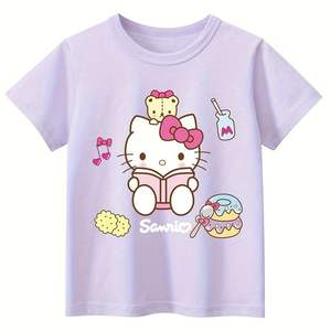 เสื้อยืดแขนสั้นสำหรับผู้หญิง, ผ้าฝ้ายลำลองระบายอากาศสวมใส่ในบ้านสำนักงานสวมใส่สบายเหมาะสำหรับการใช้งานตลอดทั้งวัน - Product Image 5