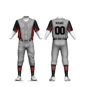 Uniformes de Béisbol y Sóftbol con Diseño Personalizado, 100% Poliéster, Conjunto de Uniforme Personalizado para Hombre Adulto, Absorbente de Humedad y Antibacteriano - Product Image 6