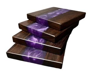 Meilleures ventes Sous-verres d'extérieur classiques écologiques et napperons en résine avec logo personnalisé pour le café, les repas et les fêtes - Product Image 2