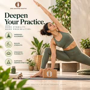 Bloque de Yoga de Corcho One Universe Mantra, Tamaño Estándar, Ecológico - Product Image 5