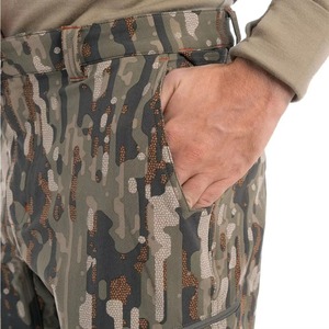 Unisex Camouflage Soft Shell Hunting Pants Breathable Waterproof Windproof Anti-UV HD Printed Polyester Spring Outdoor Wear - Product Image 5
