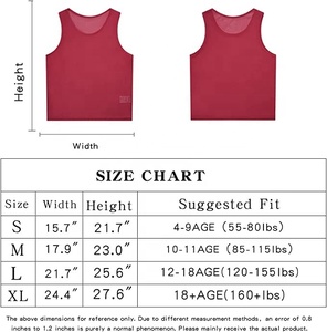 High Quality Customised Sports Vest Quick Dry Comfortable Unisex Body Building Mesh for Weightlifting Athletic Training Soccer - Product Image 5