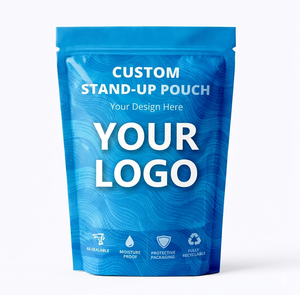 Bolsa de plástico con cierre vertical OEM ODM para envasado de alimentos secos, nueces, té y café, fabricada por un fabricante de PA/PE para exportación. - Product Image 1