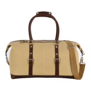 Luxury Canvas & Genuine <b>Leather</b> Travel Duffel <b>Bag</b> Large Capacity Weekend <b>Bag</b> Carry On Luggage Custom Business <b>Bag</b> OEM ODM - Product Image 3