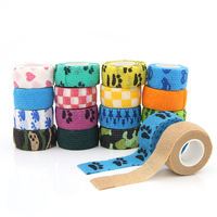 Bandage Cohésif Auto-Adhésif pour Doigts, Facile à Appliquer, Rouleau Élastique pour Articulations des Doigts, Poignet, Sports, Premiers Secours, Soins des Plaies