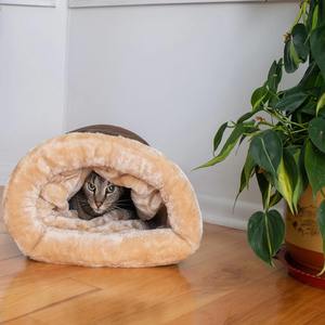Agent de Traitement des Commandes Shopify Dropshipping 2026 – Sac de Couchage Hiver Confortable et Chaud pour Chat, Nid Semi-fermé pour Chat - Product Image 3