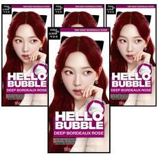 Mise-en-scène Hello Bubble Hair Dye Set 4 Pack Deep Bordeaux Rose Prix Réduit - Product Image 1