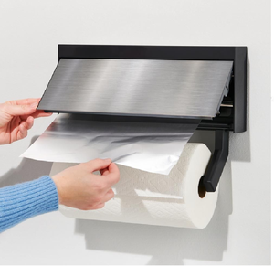 ที่ใส่กระดาษเช็ดมือโลหะโค้งมนแบบพิเศษพร้อมลายไม้ธรรมชาติ ของตกแต่งสไตล์โมเดิร์นสวยงาม ราคาขายส่ง - Product Image 2