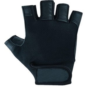 Gants de fitness légers en cuir personnalisés à demi-doigts pour la musculation, le bodybuilding et le powerlifting, avec support durable pour les poignets - Product Image 1
