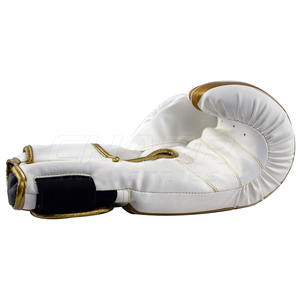 Guantes de Boxeo Profesionales de Cuero con Correa de Muñeca Ajustable, Antideslizantes, Duraderos, Cómodos, Personalizables, de Uso Universal - Product Image 6