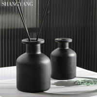 Bouteille en verre cylindrique personnalisée pour diffuseur de parfum et aromathérapie, 100ml, 150ml, 250ml, vente en gros