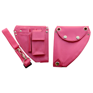 Durable Compact PU Leather Hair Scissors Holster for Travel and Mobile Stylists Salon <b>Tool</b> Bag with <b>Belt</b> by KOUNAIN - Product Image 6