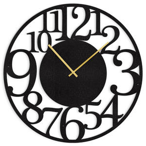 Elegant Modern Wall <b>Clock</b> Decorative Metal Home Accent <b>Clock</b> for Living Room At Best Price - Product Image 2