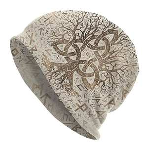 High Quality Sublimation Printed Urban Techwear Streetwear Good Supplier With Own Logo Print Newest Solid Casual Unisex <b>Beanies</b> - Product Image 1