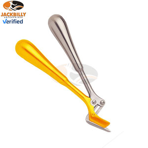 Ciseaux chirurgicaux professionnels orthopédiques en acier inoxydable allemand de haute qualité, 11 pouces, avec manche argenté, certifiés CE - Product Image 3