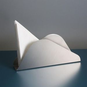 Luxury Metal Napkin Holder Contemporary Dining Table Accessory Decorative <b>Tissue</b> Organizer For Modern Home Interiors Today - Product Image 5