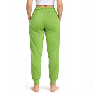 <b>Womens</b> Gym <b>Joggers</b> Cotton <b>Fleece</b> Cuffed Ankle Fitness Pants OEM ODM Private Label Sportswear Factory Wholesale Custom Supplier - Product Image 6