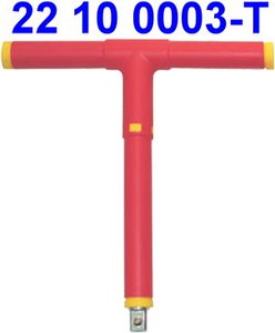 ด้ามจับรูปตัว T แบบหุ้มฉนวน VDE-GS ขนาด 3/8 นิ้ว - Product Image 2