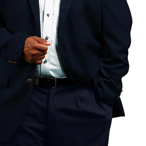 Blazer décontracté noir Zeta de qualité supérieure pour homme, coupe ajustée, veste de costume, tenue de fraternité, blazer à un bouton, vente en gros, sur mesure pour le bureau - Product Image 3